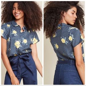 ModCloth Blouse Rules Button Up